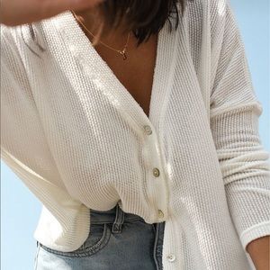 Urban Outfitters White Comfy shirt